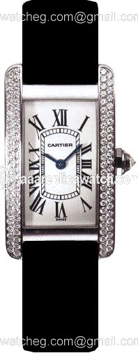 Cartier B701831 Tank Ladies Quartz 18kt White Gold watch Cartier B701831 Tank Ladies Quartz 18kt White Gold watch