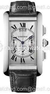 Cartier W2609456 Tank Mens Automatic 18kt White Gold watch Cartier W2609456 Tank Mens Automatic 18kt White Gold watch