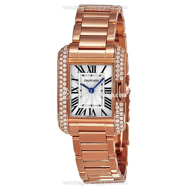 Cartier WT100002 Tank Ladies Quartz 18kt Rose Gold watch Cartier WT100002 Tank Ladies Quartz 18kt Rose Gold watch
