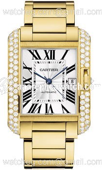 Cartier WT100007 Tank Mens Automatic 18kt Yellow Gold watch Cartier WT100007 Tank Mens Automatic 18kt Yellow Gold watch