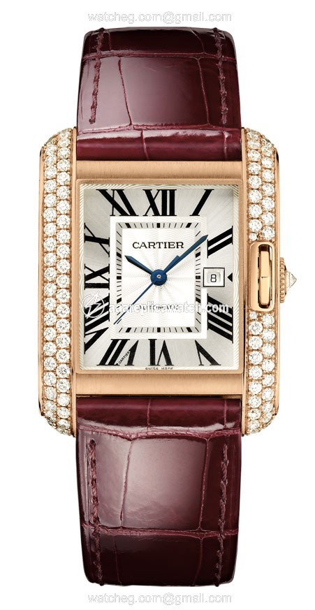 Cartier WT100016 Tank Mens Automatic 18kt Pink Gold watch Cartier WT100016 Tank Mens Automatic 18kt Pink Gold watch