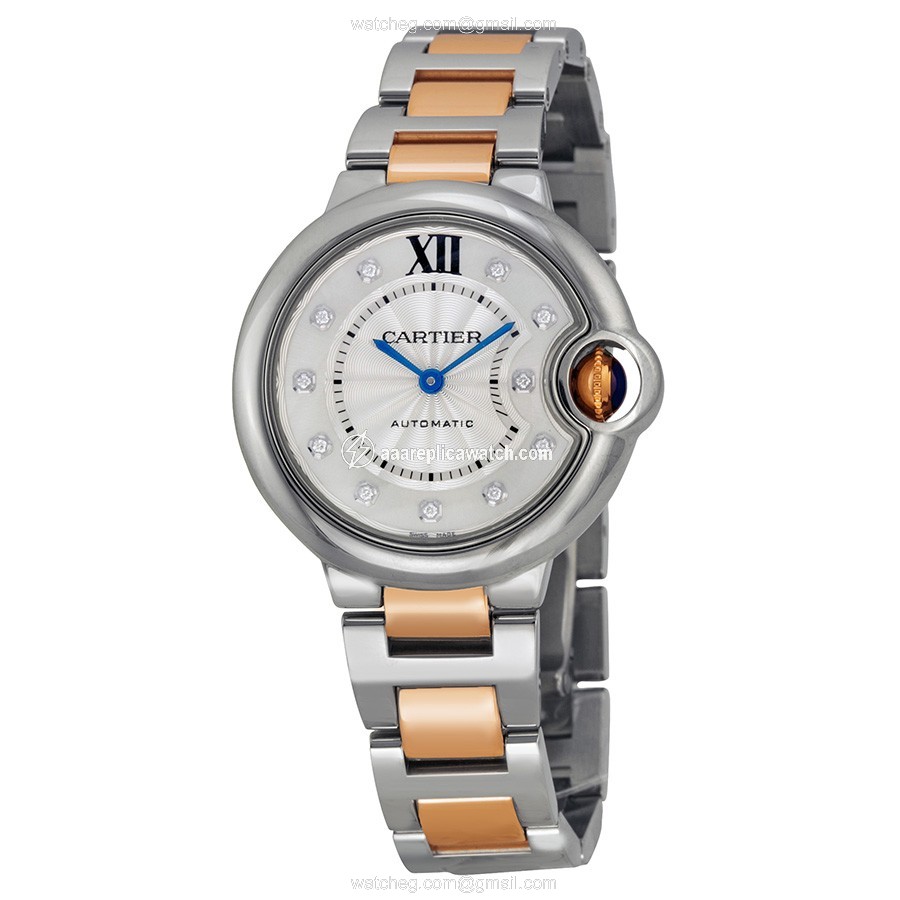Cartier WE902061 Ladies Automatic Stainless Steel and 18kt Rose Gold watch Cartier WE902061 Ladies Automatic Stainless Steel and 18kt Rose Gold watch