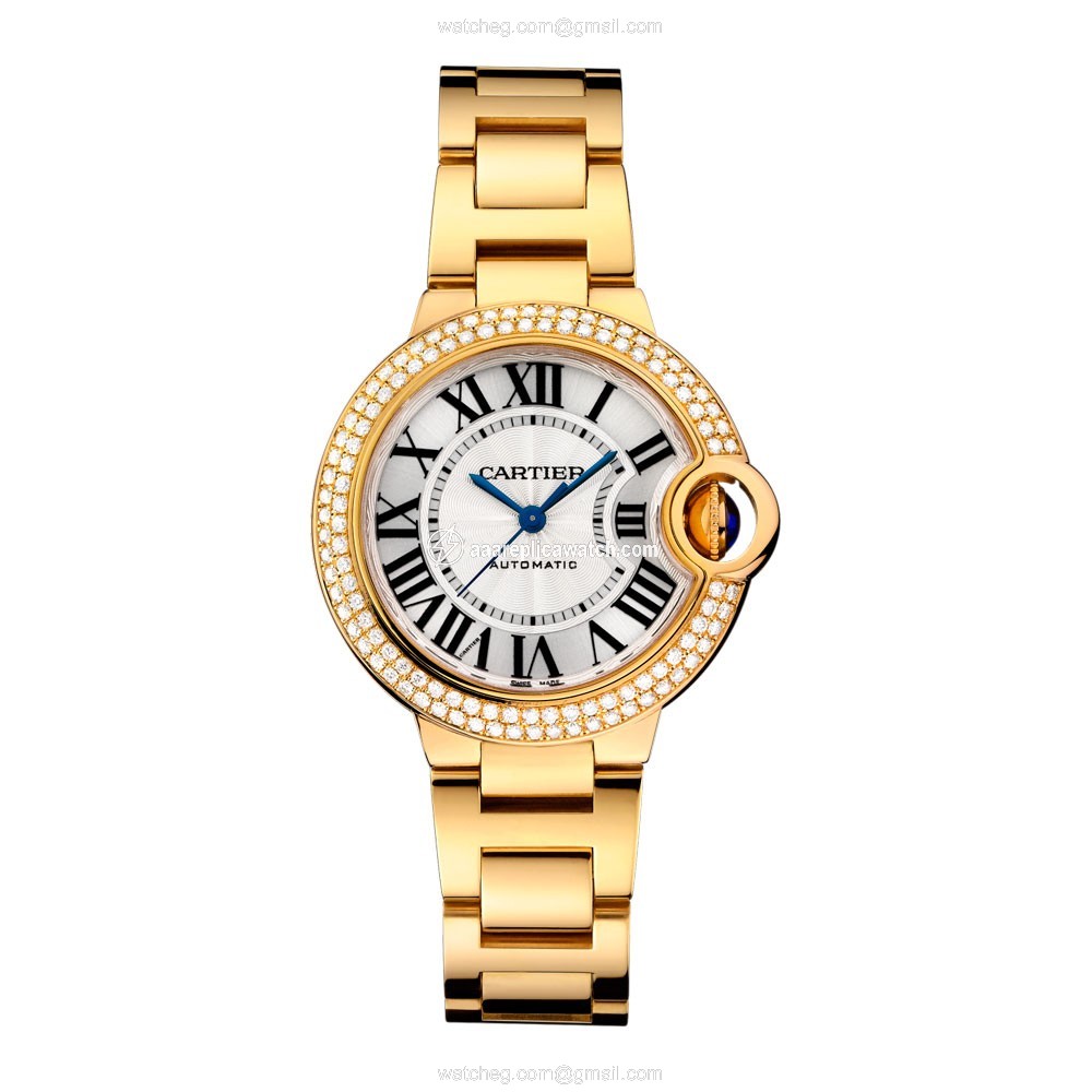 Cartier WJBB0002 Ladies Automatic 18 Carat Yellow Gold watch Cartier WJBB0002 Ladies Automatic 18 Carat Yellow Gold watch