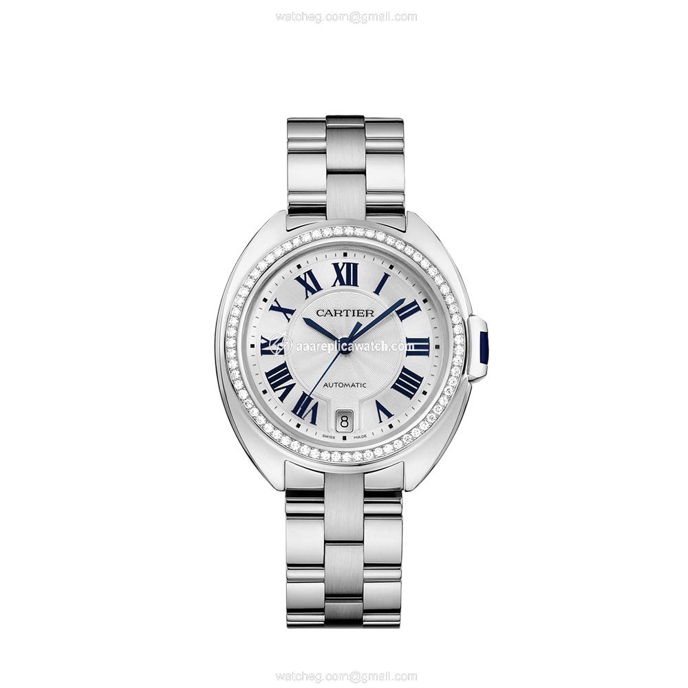 Cartier WJCL0007 Ladies Automatic 18 Carat White Gold watch Cartier WJCL0007 Ladies Automatic 18 Carat White Gold watch