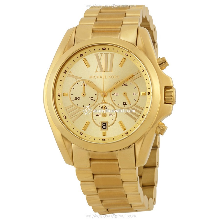Michael Kors MK5605 Bradshaw Unisex Quartz Gold-tone Stainless Steel watch Michael Kors MK5605 Bradshaw Unisex Quartz Gold-tone Stainless Steel watch