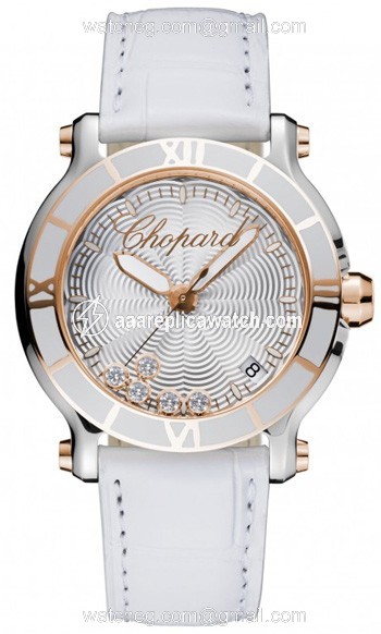 Chopard 278551-6002 Ladies Quartz Stainless Steel & 18k Rose Gold watch Chopard 278551-6002 Ladies Quartz Stainless Steel & 18k Rose Gold watch