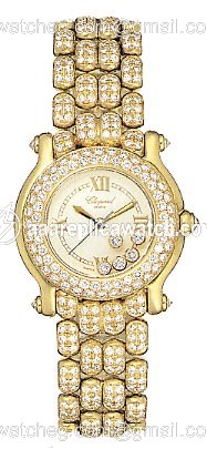 Chopard 27/6194-20 Happy Sport Ladies Quartz 18kt Yellow Gold watch Chopard 27/6194-20 Happy Sport Ladies Quartz 18kt Yellow Gold watch