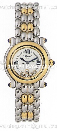 Chopard 27/8256-23 Happy Sport Ladies Quartz 18kt Yellow Gold And Stainless Steel watch Chopard 27/8256-23 Happy Sport Ladies Quartz 18kt Yellow Gold And Stainless Steel watch