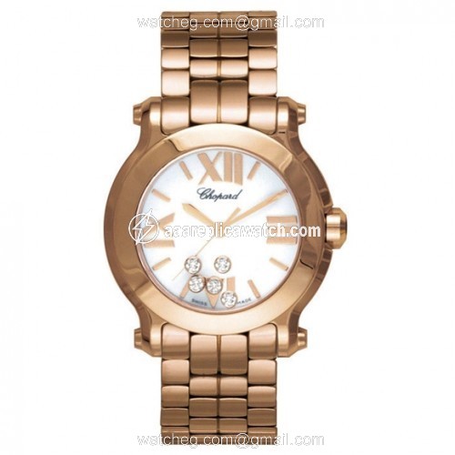 Chopard 274189-5011 Happy Sport Ladies Quartz 18kt Rose Gold watch Chopard 274189-5011 Happy Sport Ladies Quartz 18kt Rose Gold watch