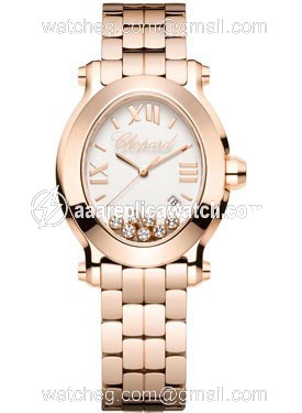 Chopard 275350-5002 Happy Sport Ladies Quartz 18 kt Rose Gold watch Chopard 275350-5002 Happy Sport Ladies Quartz 18 kt Rose Gold watch