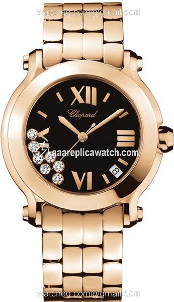 Chopard 277-472-5001 Happy Sport Ladies Quartz 18k Rose Gold watch Chopard 277-472-5001 Happy Sport Ladies Quartz 18k Rose Gold watch