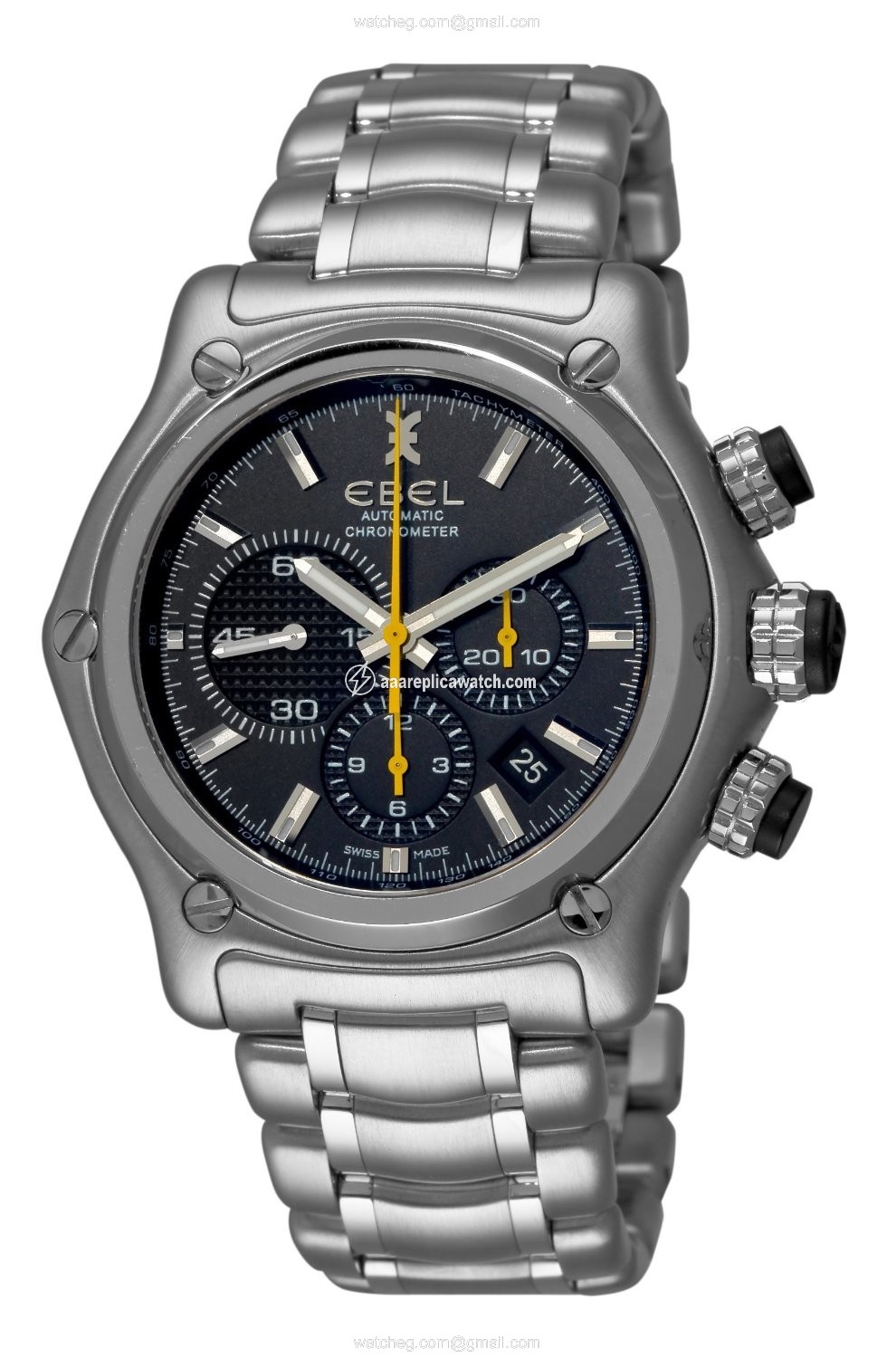 Ebel 9137L72.5360 1911 Mens Automatic Stainless Steel watch Ebel 9137L72.5360 1911 Mens Automatic Stainless Steel watch