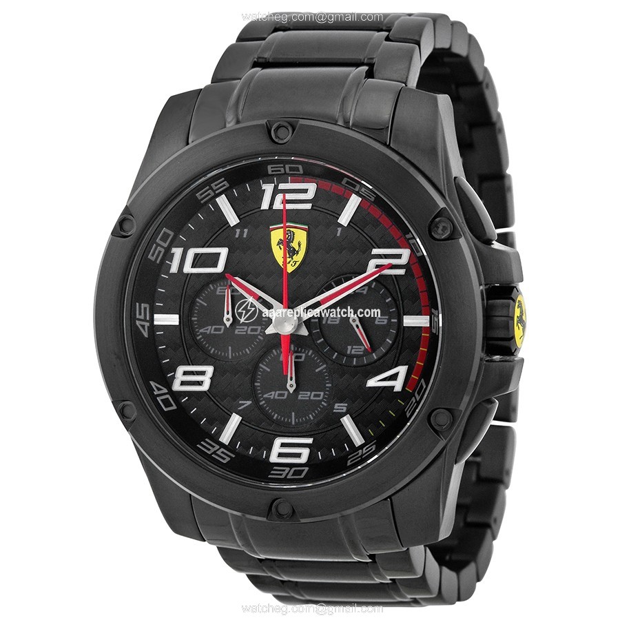 Ferrari 830033 Mens Quartz Black Ion-plated Stainless Steel watch Ferrari 830033 Mens Quartz Black Ion-plated Stainless Steel watch
