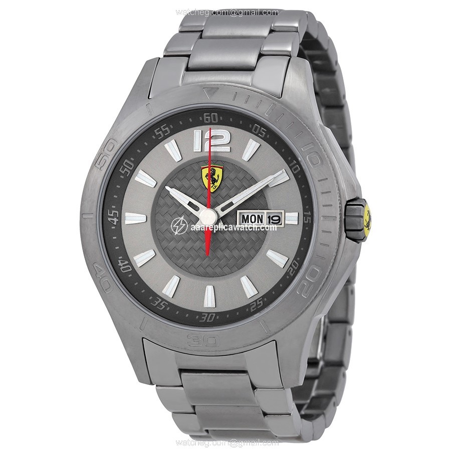 Ferrari 830106 Mens Quartz Gunmetal Ion-plated Stainless Steel watch Ferrari 830106 Mens Quartz Gunmetal Ion-plated Stainless Steel watch