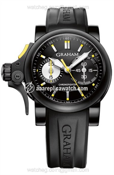Graham 2TRAB.B01A Chronofighter Mens Automatic Black Stainless Steel watch Graham 2TRAB.B01A Chronofighter Mens Automatic Black Stainless Steel watch