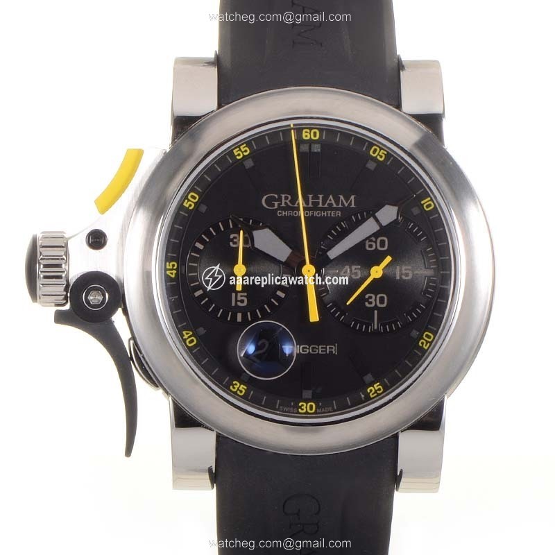 Graham 2TRAS Chronofighter Mens Automatic Stainless Steel watch Graham 2TRAS Chronofighter Mens Automatic Stainless Steel watch