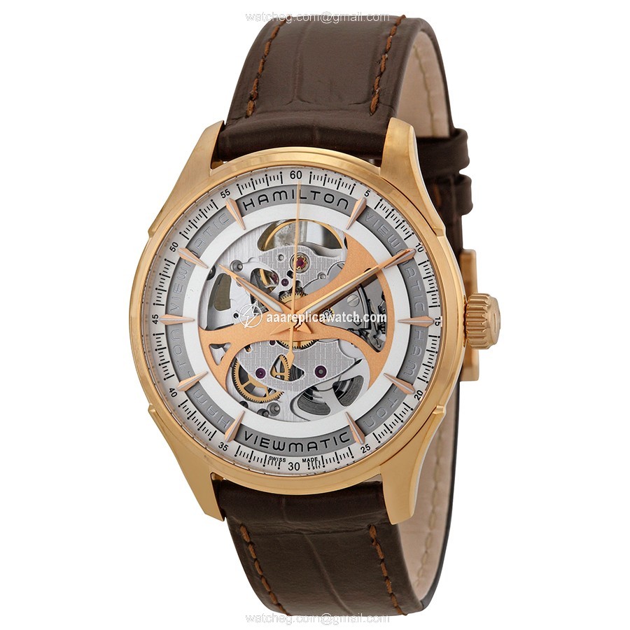 Hamilton H42545551 Jazzmaster Mens Automatic Rose Gold-tone Stainless Steel watch Hamilton H42545551 Jazzmaster Mens Automatic Rose Gold-tone Stainless Steel watch