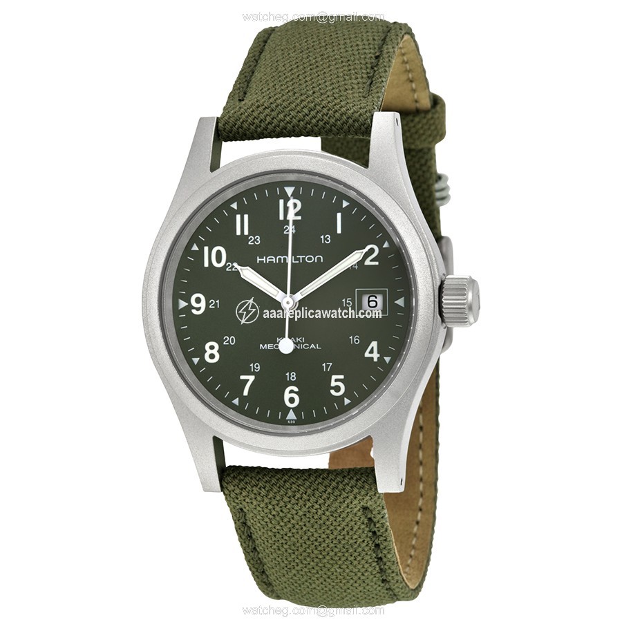 Hamilton H69419363 Khaki Field Mens Hand Wind Stainless Steel watch Hamilton H69419363 Khaki Field Mens Hand Wind Stainless Steel watch
