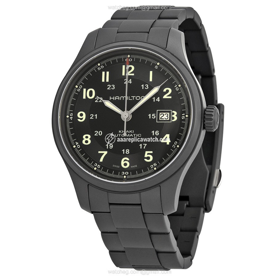 Hamilton H70565133 Khaki Mens Automatic Titanium watch Hamilton H70565133 Khaki Mens Automatic Titanium watch