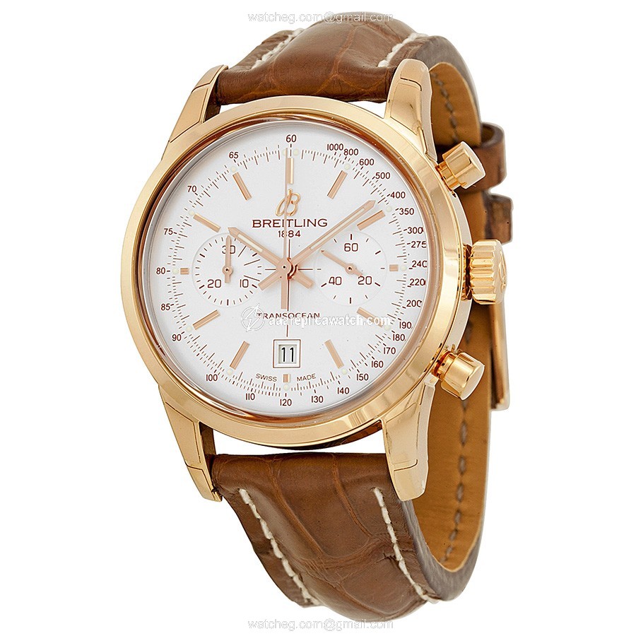 Breitling 4811 Transocean Mens Hand Wind 18kt Rose Gold watch Breitling 4811 Transocean Mens Hand Wind 18kt Rose Gold watch