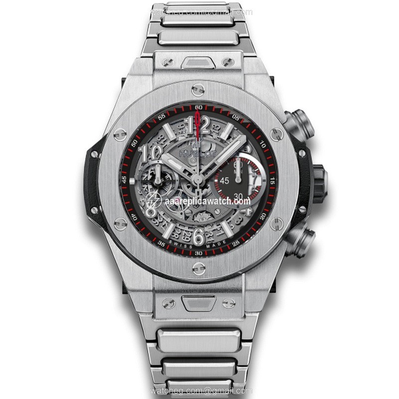 Hublot 411.NX.1170.NX Mens Automatic Polished and Brushed Titanium watch Hublot 411.NX.1170.NX Mens Automatic Polished and Brushed Titanium watch