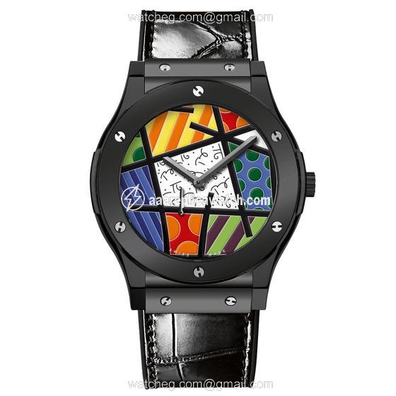Hublot 515.CS.0910.LR Mens Hand Wind Black Polished Ceramic watch Hublot 515.CS.0910.LR Mens Hand Wind Black Polished Ceramic watch