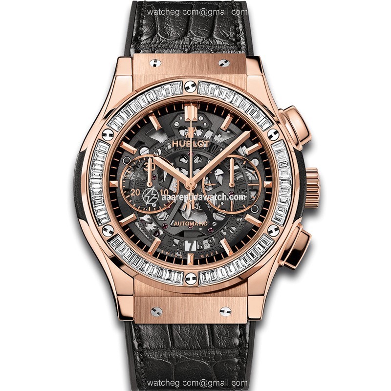 Hublot 525.OX.0180.LR.1904 Mens Automatic Polished and Satin-finished 18K King Gold watch Hublot 525.OX.0180.LR.1904 Mens Automatic Polished and Satin-finished 18K King Gold watch