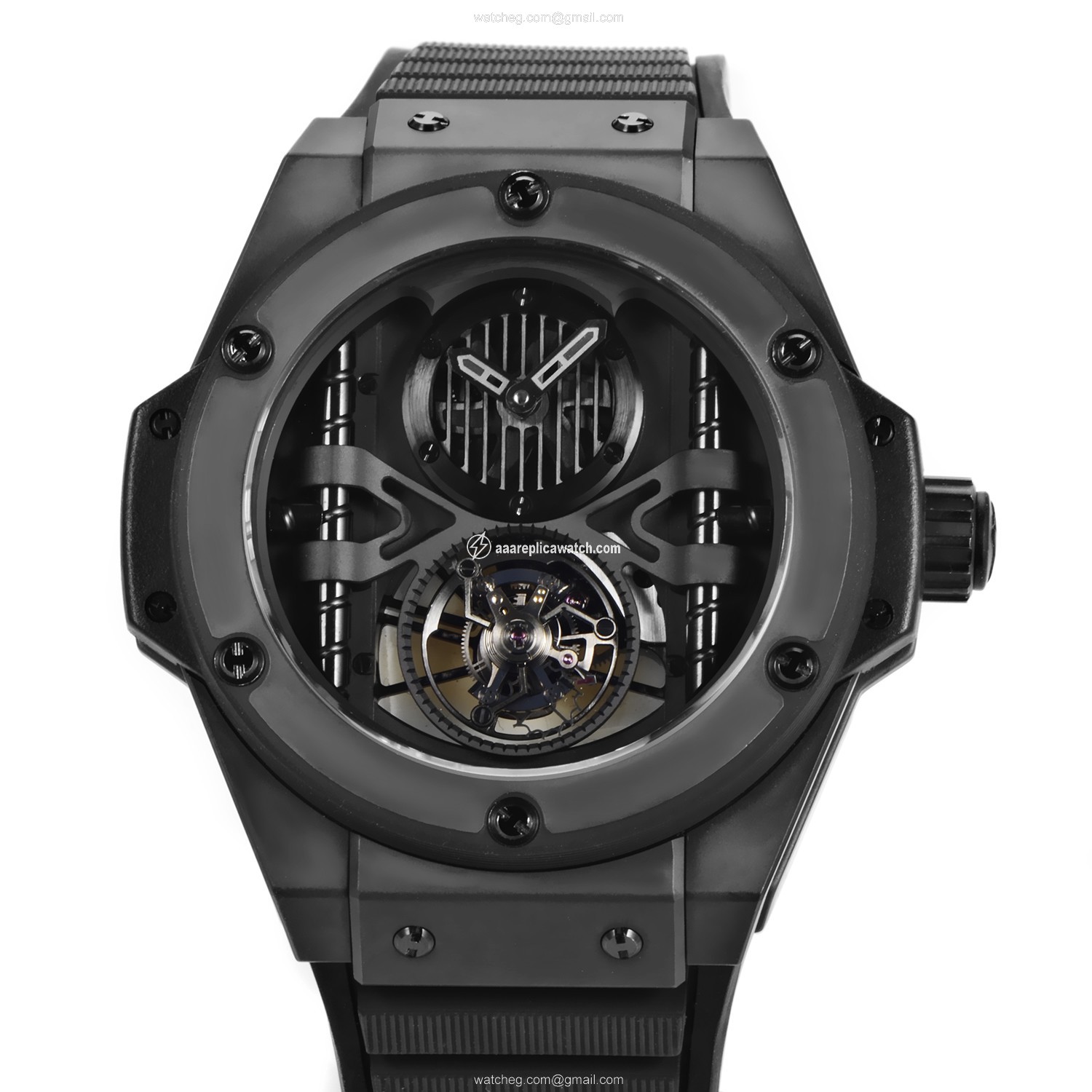 Hublot 705.CI.0007.RX Mens Hand Wind Black Ceramic watch Hublot 705.CI.0007.RX Mens Hand Wind Black Ceramic watch
