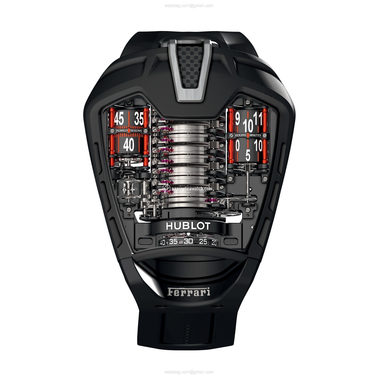 Hublot 905.ND.0000.RX Mens Hand Wind Black PVD Titanium watch Hublot 905.ND.0000.RX Mens Hand Wind Black PVD Titanium watch