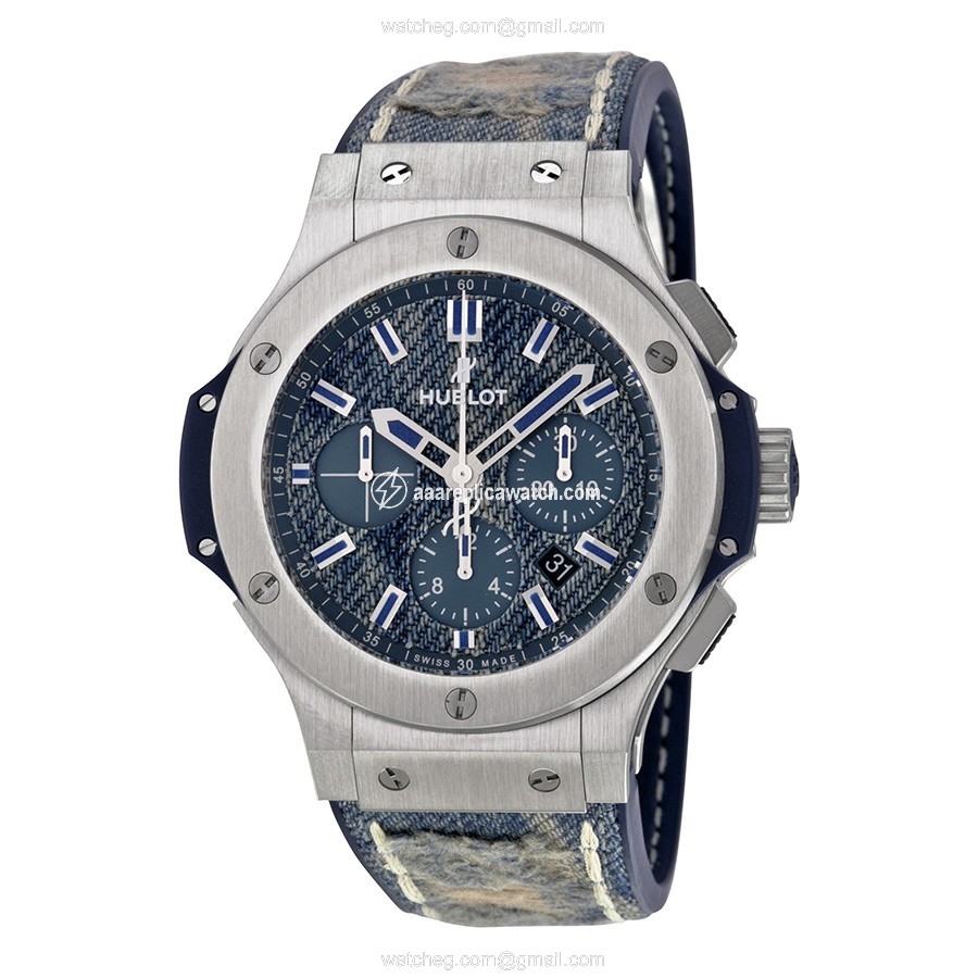 Hublot 301.SL.2770.NR.JEANS Big Bang Jeans Ladies Automatic Satin-finished Stainless Steel watch Hublot 301.SL.2770.NR.JEANS Big Bang Jeans Ladies Automatic Satin-finished Stainless Steel watch