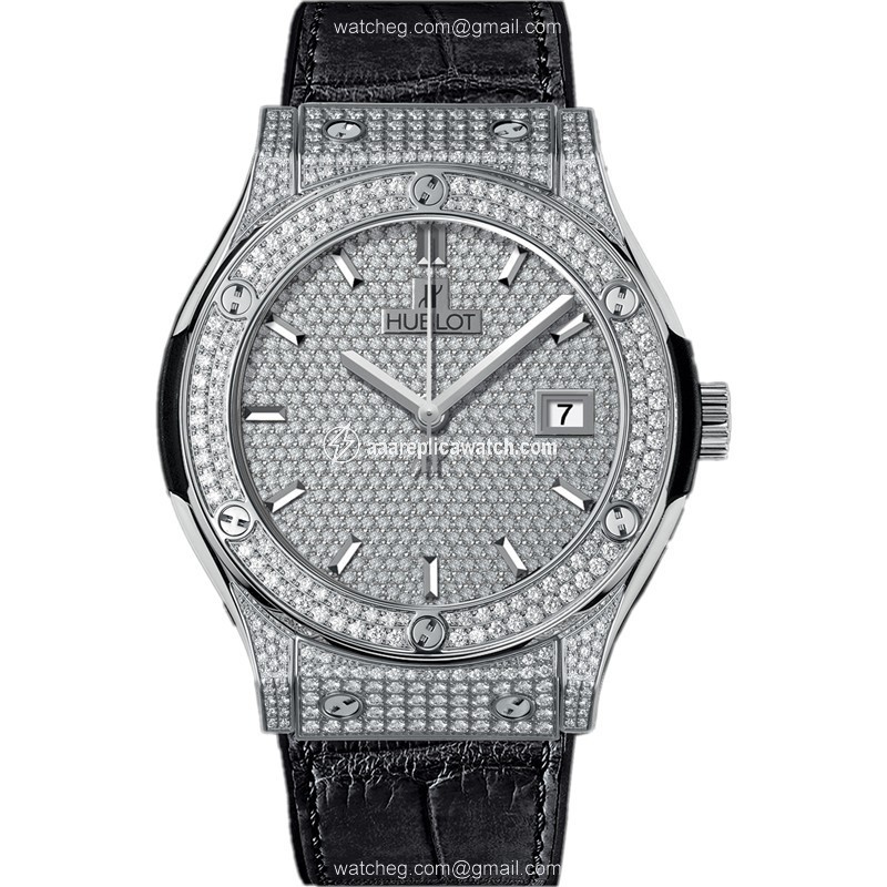 Hublot 542.NX.9010.LR.1704 Classic Fusion Mens Automatic Titanuim with Diamonds watch Hublot 542.NX.9010.LR.1704 Classic Fusion Mens Automatic Titanuim with Diamonds watch