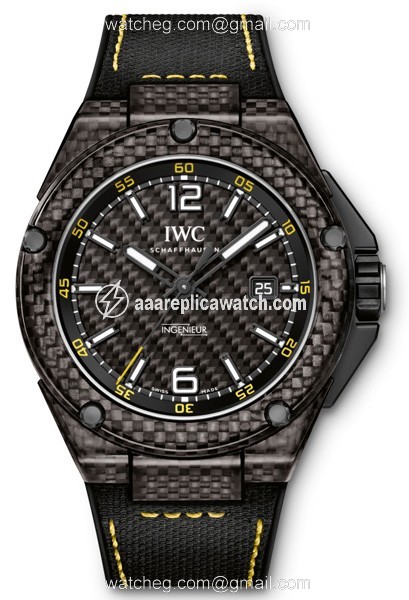 IWC IW322401 Ingenieur Mens Automatic Black Carbon Fiber watch IWC IW322401 Ingenieur Mens Automatic Black Carbon Fiber watch