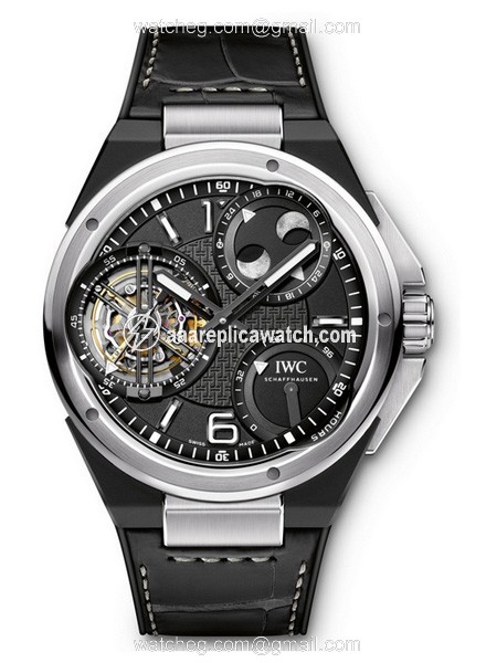 IWC IW590001 Ingenieur Mens Hand Wind Platinum and Ceramic watch IWC IW590001 Ingenieur Mens Hand Wind Platinum and Ceramic watch