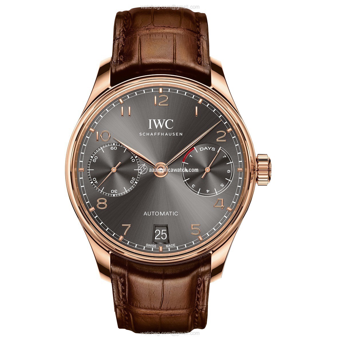 IWC IW500702 Portugieser Mens Automatic 18K Rose Gold watch IWC IW500702 Portugieser Mens Automatic 18K Rose Gold watch