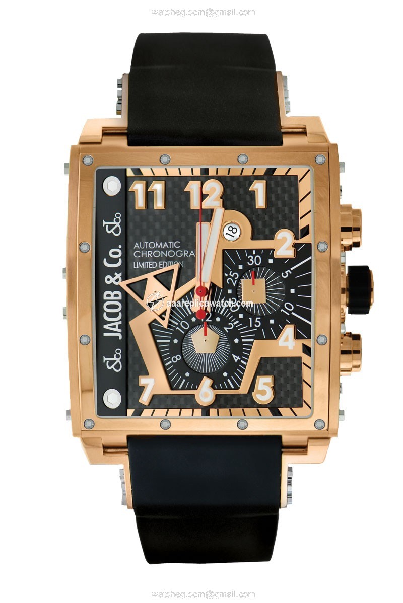 Jacob Co. q3rg Epic I Mens Automatic 18k Rose Gold watch Jacob Co. q3rg Epic I Mens Automatic 18k Rose Gold watch