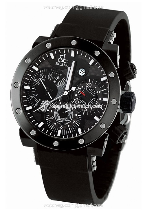 Jacob Co. E2 Epic II Mens Automatic Black PVD watch Jacob Co. E2 Epic II Mens Automatic Black PVD watch
