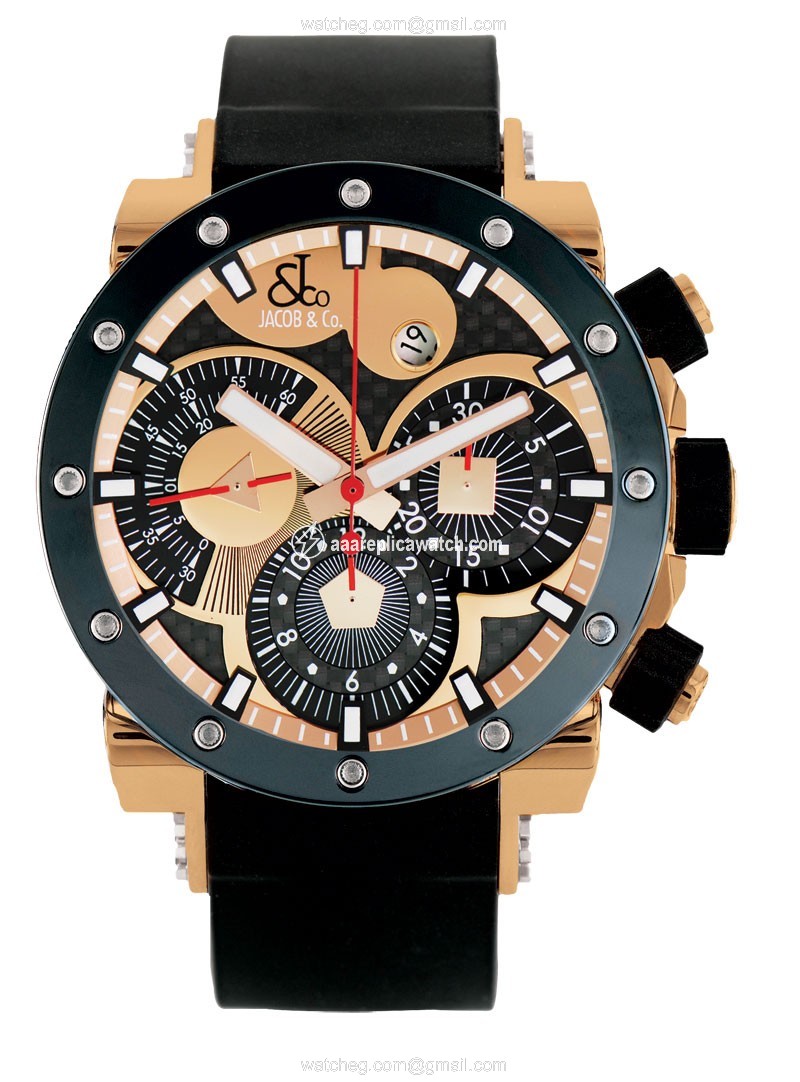 Jacob Co. E3rgC Epic II Mens Automatic 18k Rose Gold watch Jacob Co. E3rgC Epic II Mens Automatic 18k Rose Gold watch