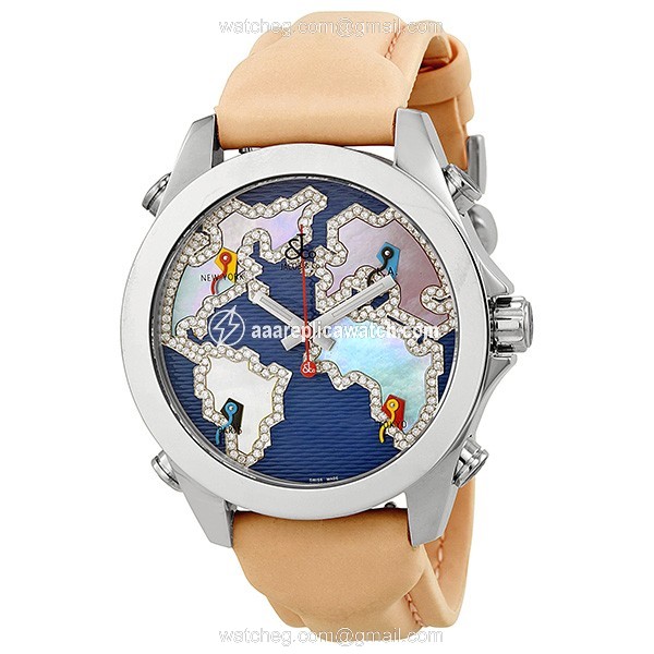 Jacob Co. JCM124 Five Time Zone Unisex Quartz Stainless Steel watch Jacob Co. JCM124 Five Time Zone Unisex Quartz Stainless Steel watch