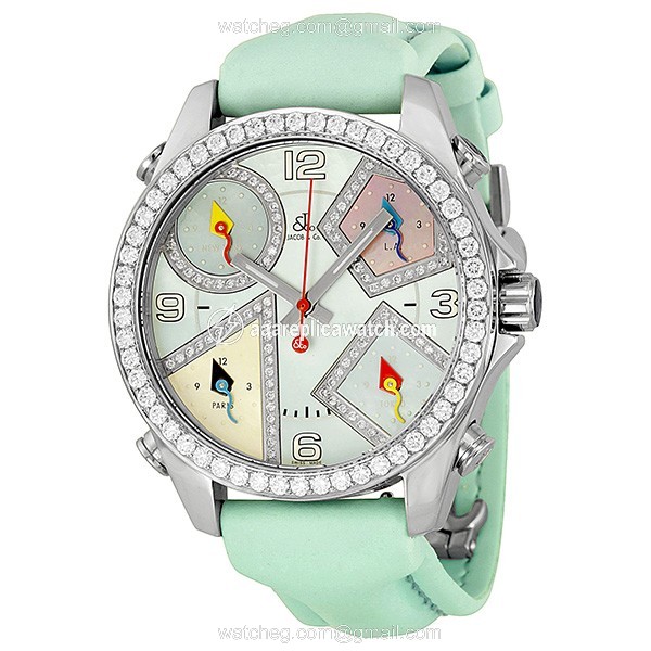 Jacob Co. JCM23DA Five Time Zone Unisex Quartz Stainless Steel watch Jacob Co. JCM23DA Five Time Zone Unisex Quartz Stainless Steel watch