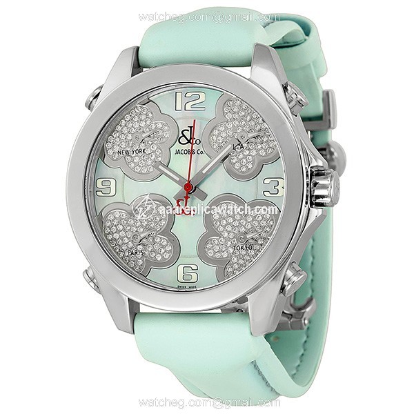 Jacob Co. JCMATH14 Five Time Zone Unisex Quartz Stainless Steel watch Jacob Co. JCMATH14 Five Time Zone Unisex Quartz Stainless Steel watch