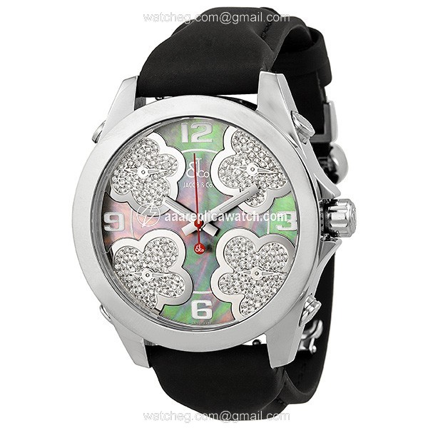 Jacob Co. JCMATH15 Five Time Zone Unisex Quartz Stainless Steel watch Jacob Co. JCMATH15 Five Time Zone Unisex Quartz Stainless Steel watch