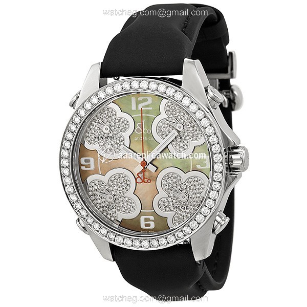 Jacob Co. JCMATH15 Five Time Zone Unisex Quartz Stainless Steel watch Jacob Co. JCMATH15 Five Time Zone Unisex Quartz Stainless Steel watch