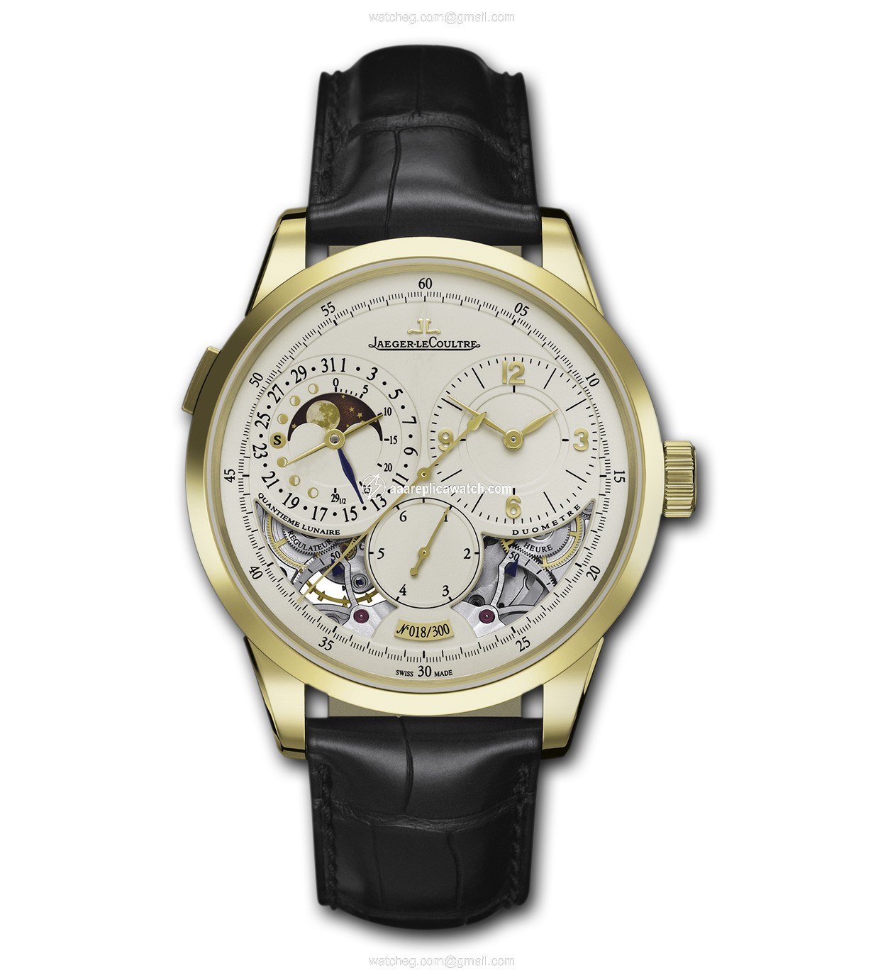 Jaeger LeCoultre Q6040420 Duometre Mens Hand Wind 18kt Yellow Gold watch Jaeger LeCoultre Q6040420 Duometre Mens Hand Wind 18kt Yellow Gold watch
