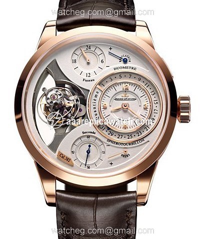 Jaeger LeCoultre Q6052520 Duometre Mens Hand Wind 18kt Pink Gold watch Jaeger LeCoultre Q6052520 Duometre Mens Hand Wind 18kt Pink Gold watch