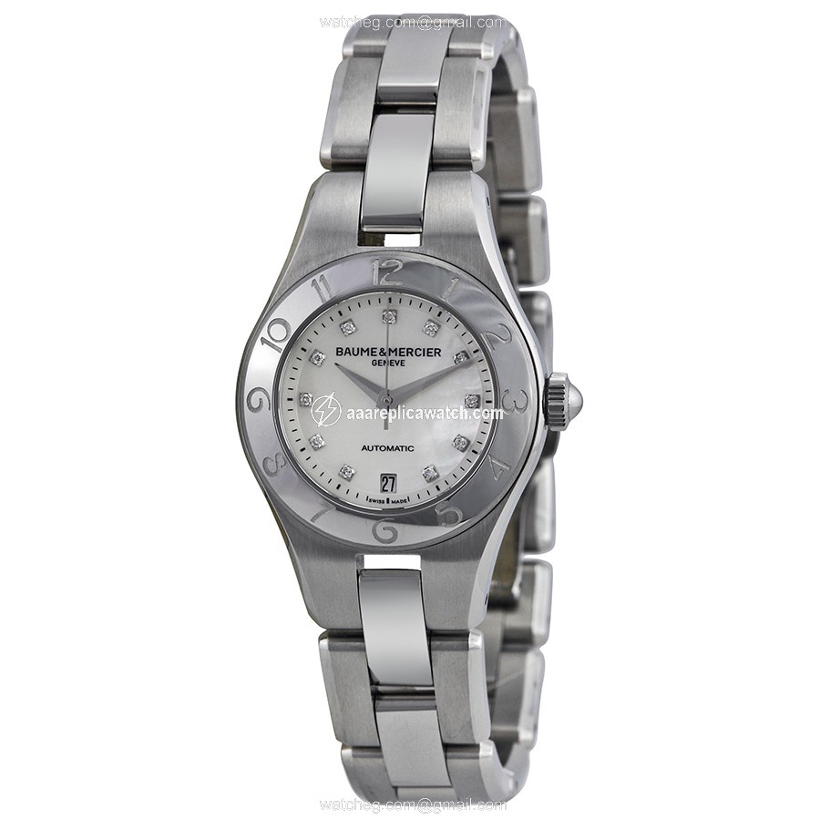 Baume et Mercier 10113 Linea Ladies Automatic Stainless Steel watch Baume et Mercier 10113 Linea Ladies Automatic Stainless Steel watch