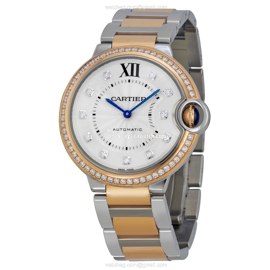Cartier WE902078 Ladies Automatic Stainless Steel and 18kt Rose Gold watch Cartier WE902078 Ladies Automatic Stainless Steel and 18kt Rose Gold watch
