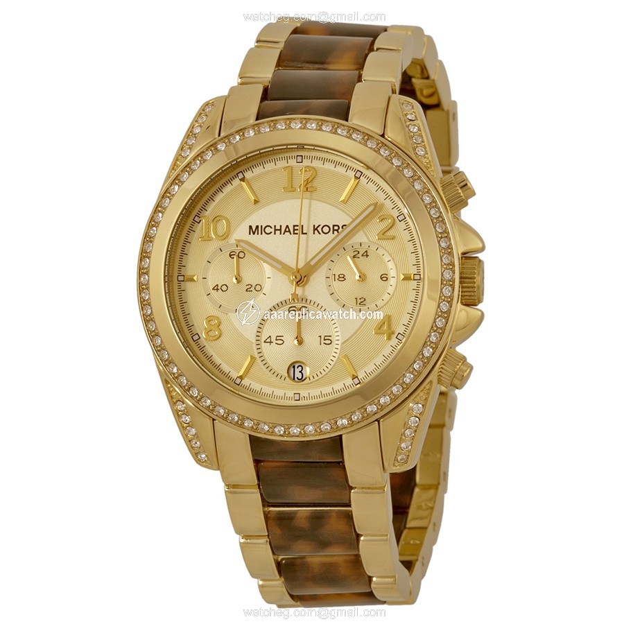Michael Kors MK6094 Blair Ladies Quartz Gold-tone Stainless Steel watch Michael Kors MK6094 Blair Ladies Quartz Gold-tone Stainless Steel watch