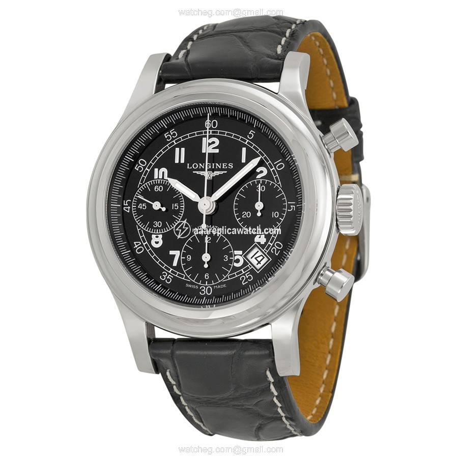 Longines L2.745.4.53.4 Heritage Collection Mens Automatic Stainless Steel watch Longines L2.745.4.53.4 Heritage Collection Mens Automatic Stainless Steel watch