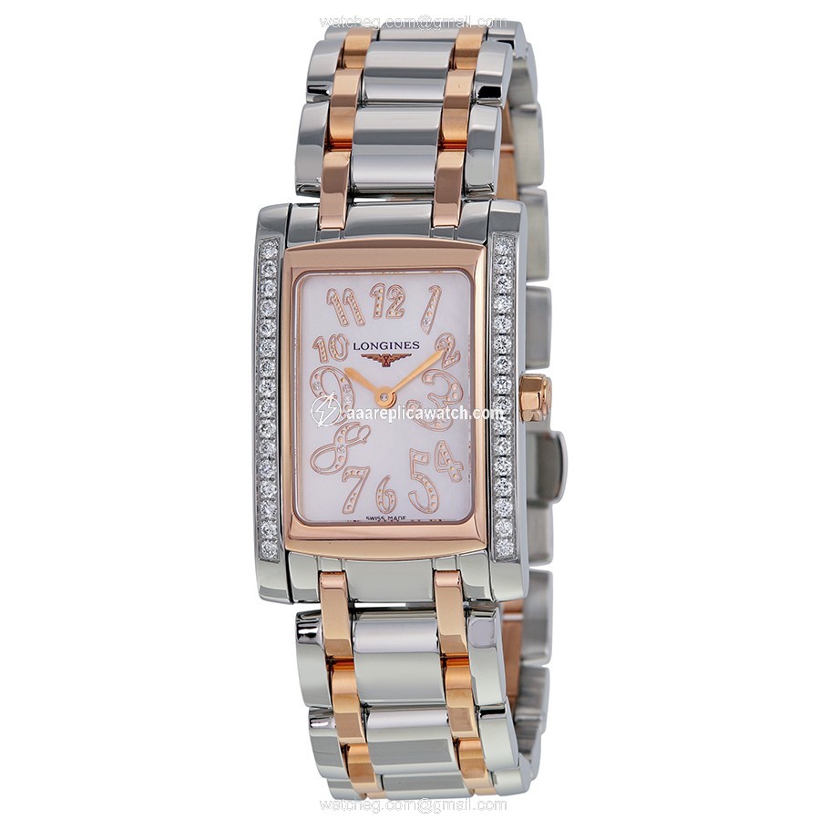 Longines L55025997 Ladies Quartz Stainless Steel and Rose Gold watch Longines L55025997 Ladies Quartz Stainless Steel and Rose Gold watch