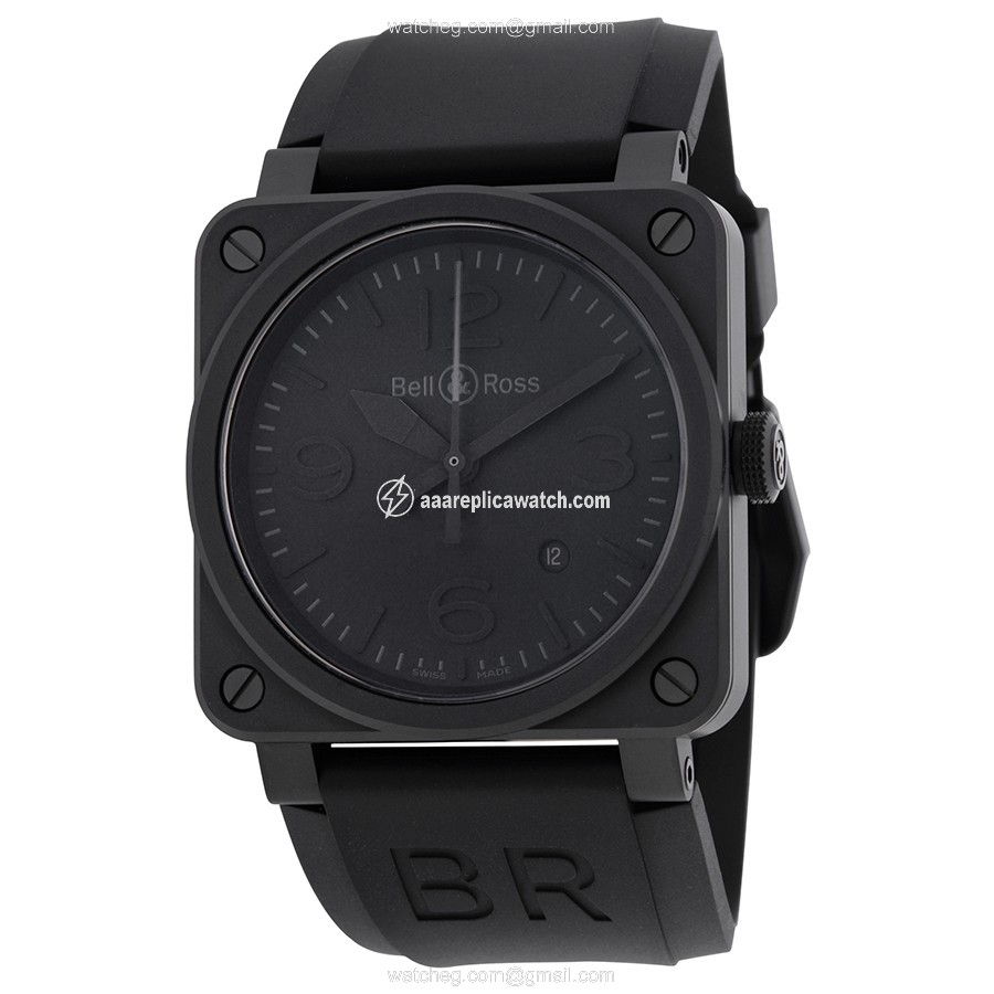 Bell & Ross BR0392-PHANTOM-CE Aviation Mens Automatic Black Ceramic watch Bell & Ross BR0392-PHANTOM-CE Aviation Mens Automatic Black Ceramic watch